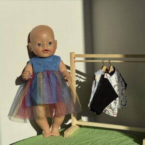Kjoler til dukke 43 cm